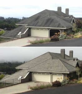 Aptos concrete flat tile roof cleaning-copy