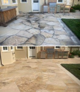Hillsborough hard surface cleaning and seal