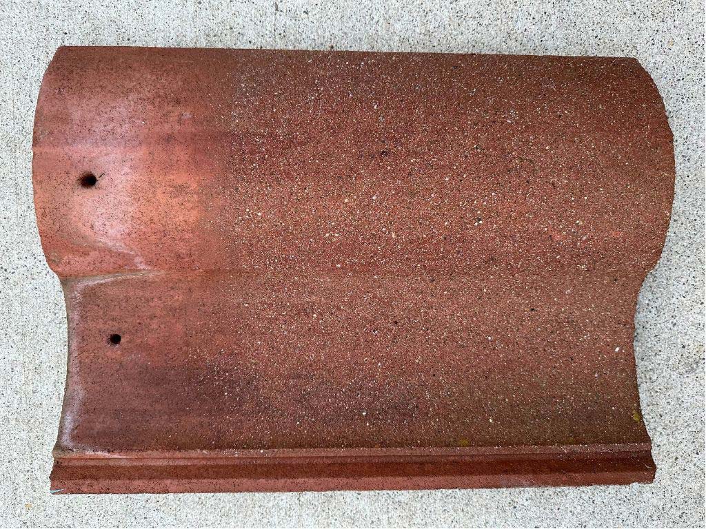 Why You Should Never Power Wash Your Concrete Tile Roof 3 Concrete tile color coat finish removed